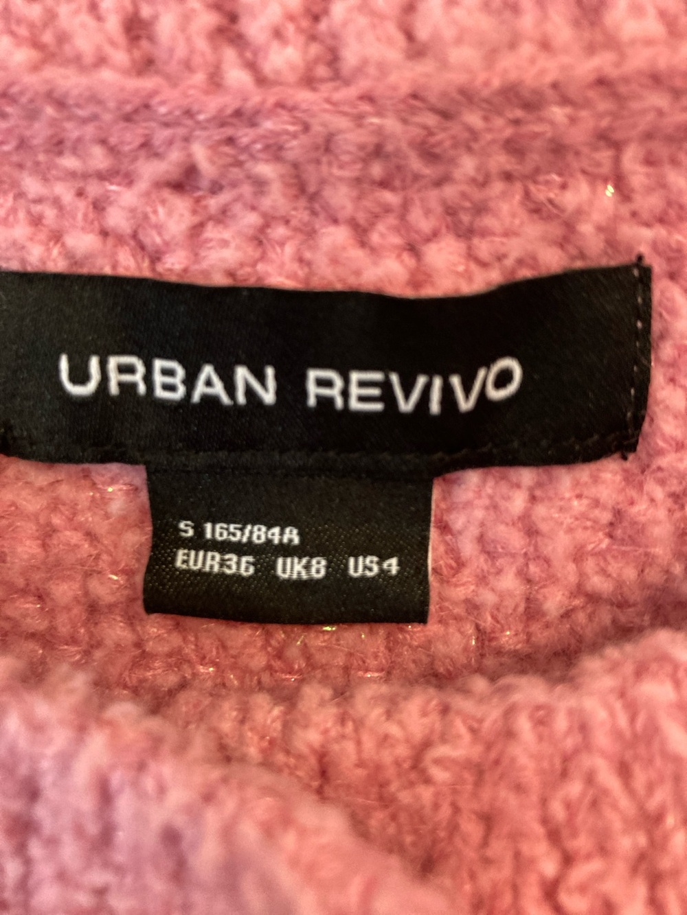 Urban Revivo Pink Pearl-Trim Knit Cardigan - Picture 2 of 8